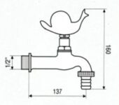 Kran mosiężny 10404