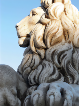 Posąg Pary Lwów z Koloseum