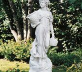 Posąg Wiejska Dziewczyna