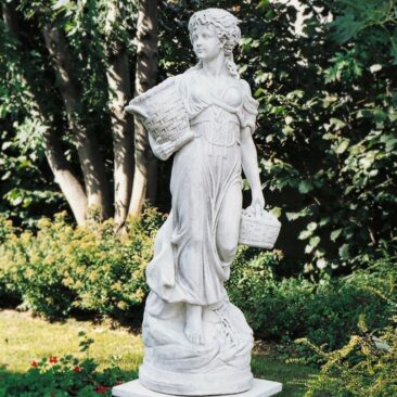 Posąg Wiejska Dziewczyna